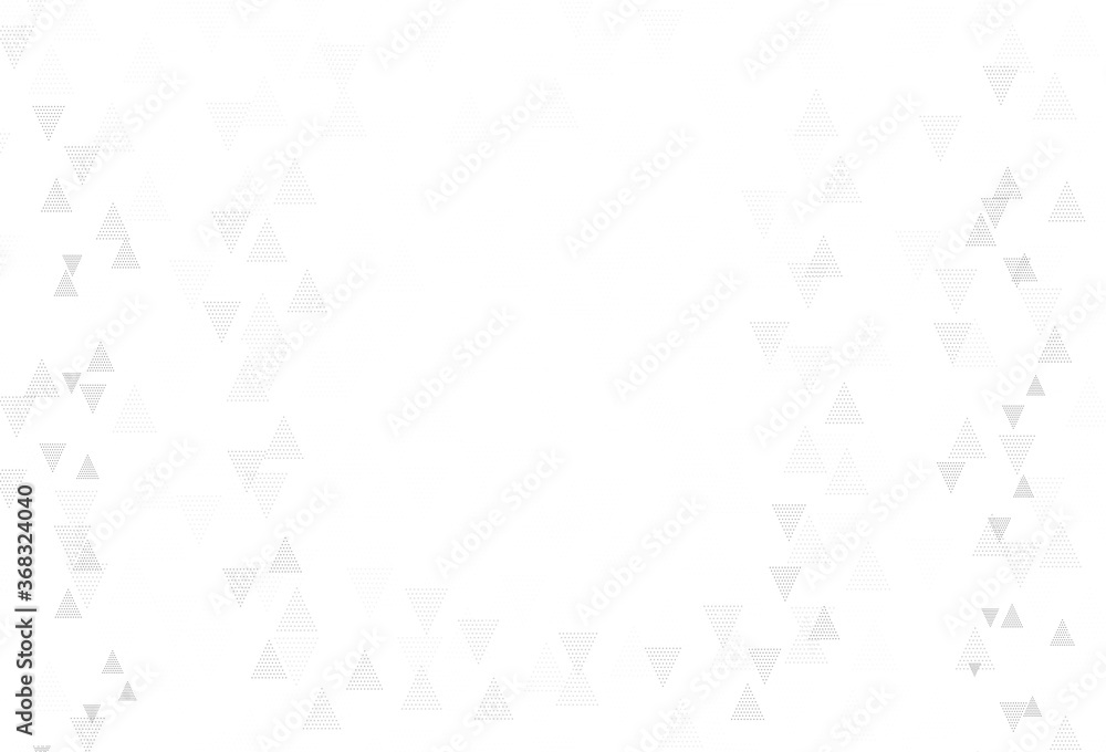 Obraz premium Light Gray vector backdrop with lines, triangles.
