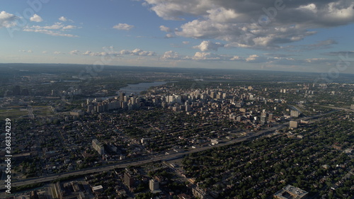 Aerial Footage of Dows Lake, Ottawa, Ontario.  © Cameron