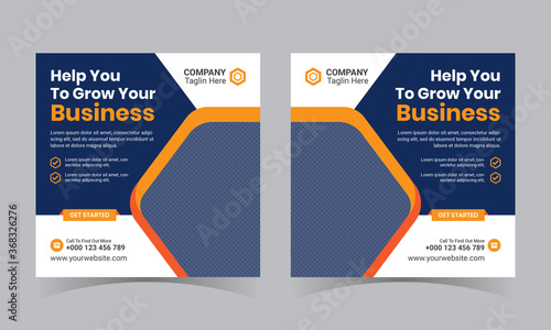Creative Business Web Banner Or Squar Web Banner