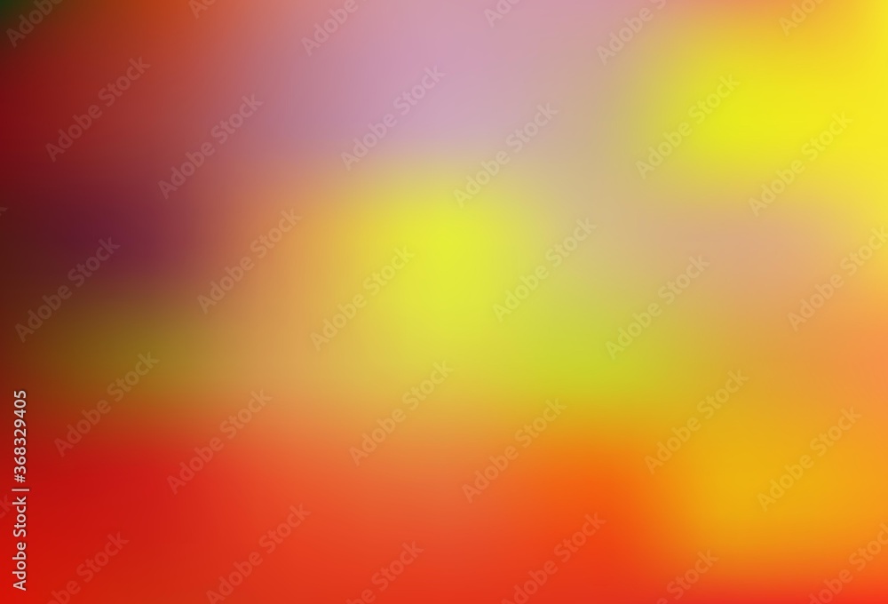Light Orange vector colorful abstract texture.