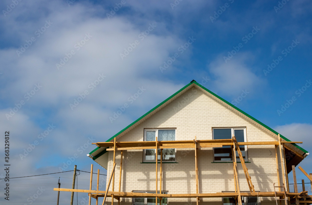 Construction or repair of the rural house, fixing facade, insulation and using color Construction or repair of the rural house, fixing facade, insulation and using color