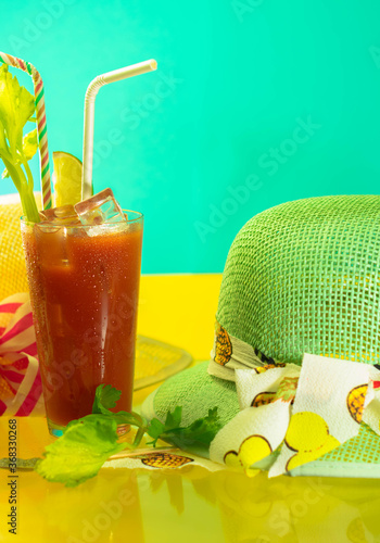 bloody mary between hats