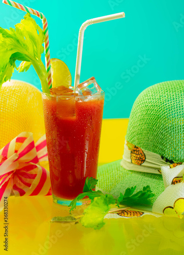 bloody mary between hats