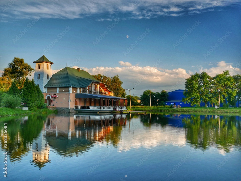 house on the river
