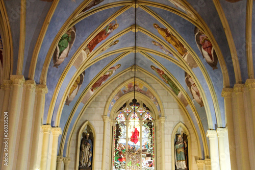 Wallpaper Mural roof paintings in a church Torontodigital.ca