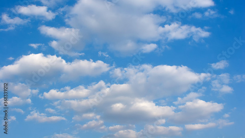 Blue cloudy sky background