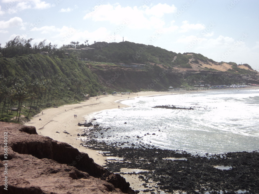 View of Pipa Beach Rio Grande do Norte Brazil View of Pipa Beach Rio Grande do Norte Brazil