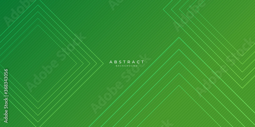 Abstract green eco arrows background