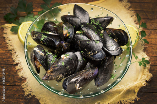 Cozze alla busara ft0207 Mussels	 photo