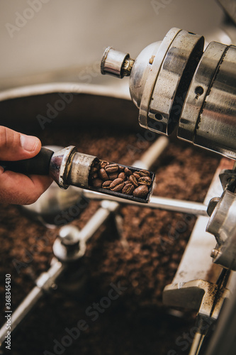 Foto coffee roastery
