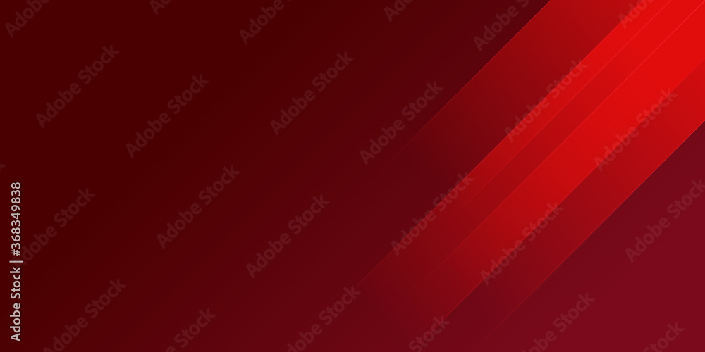 Abstract technology geometric red color shiny motion background