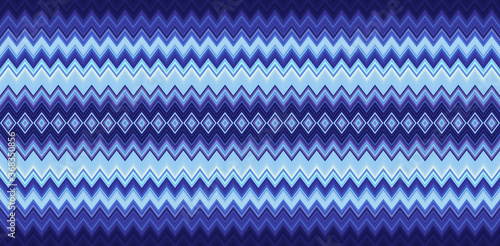chevron zigzag pattern back...