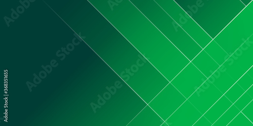 Modern simple green light stripes presentation background for business and corporate © Roisa