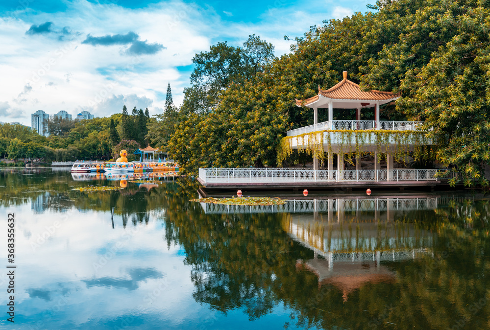 Lizhi Park, Shenzhen City, Guangdong Province, China Lizhi Park, Shenzhen City, Guangdong Province, China