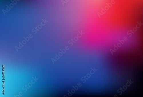 Dark Blue, Red vector abstract blurred background.