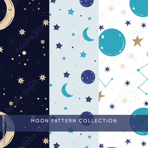 Hand drawn knight elements collection