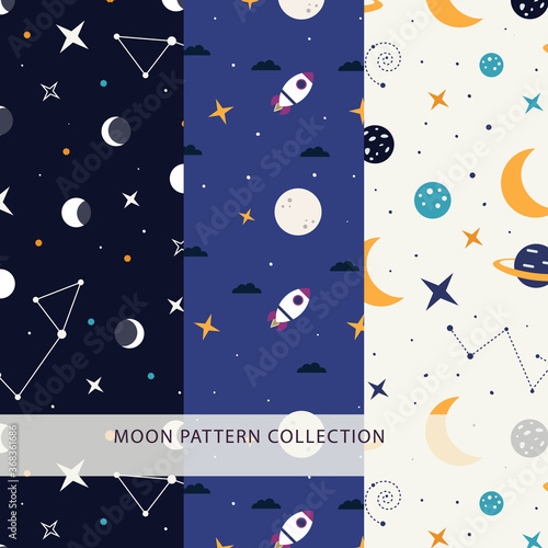 Hand drawn knight elements collection