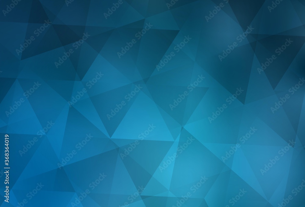 Light BLUE vector abstract mosaic pattern. Light BLUE vector abstract mosaic pattern.