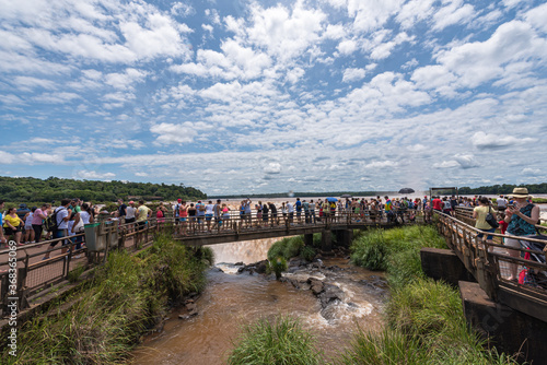 Iguazu Falls observation deck, Misiones, Argentina
