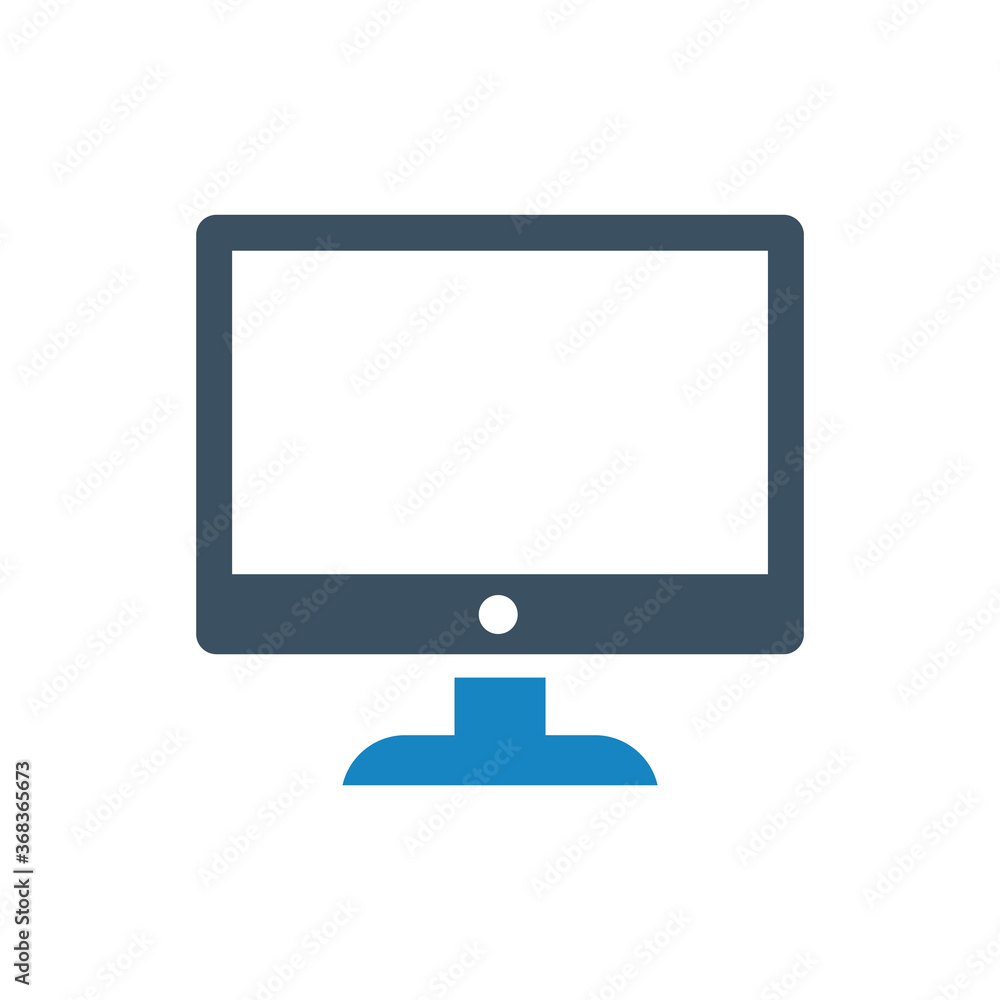Desktop computer icon Desktop computer icon