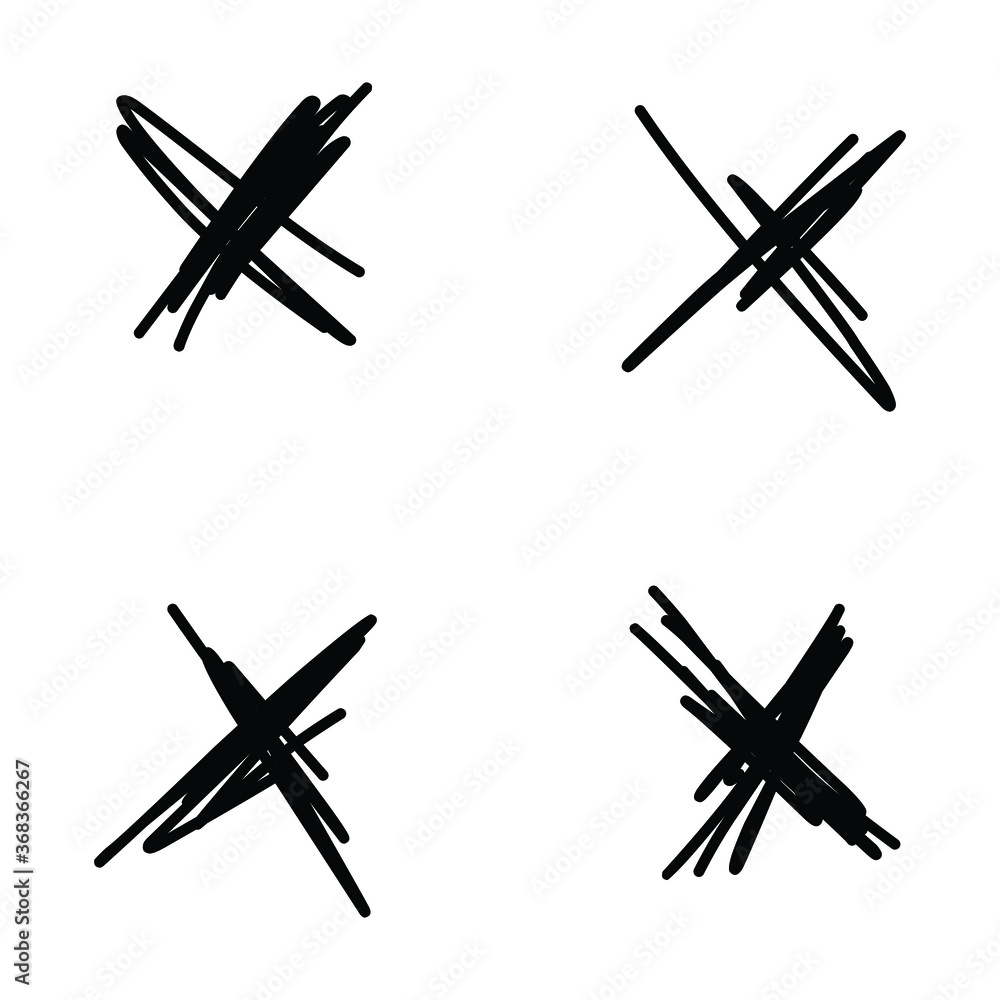 Set of different arrows EPS 