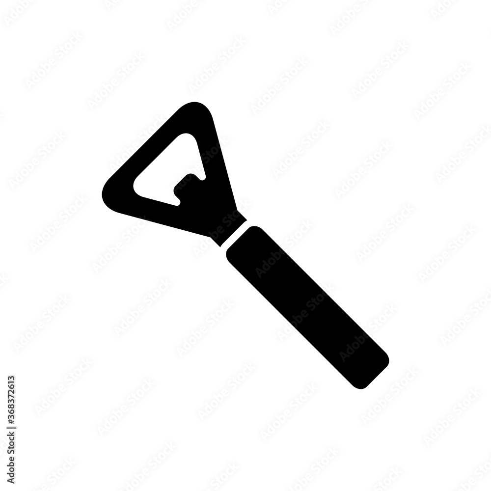 bottle opener icon vector symbol template bottle opener icon vector symbol template
