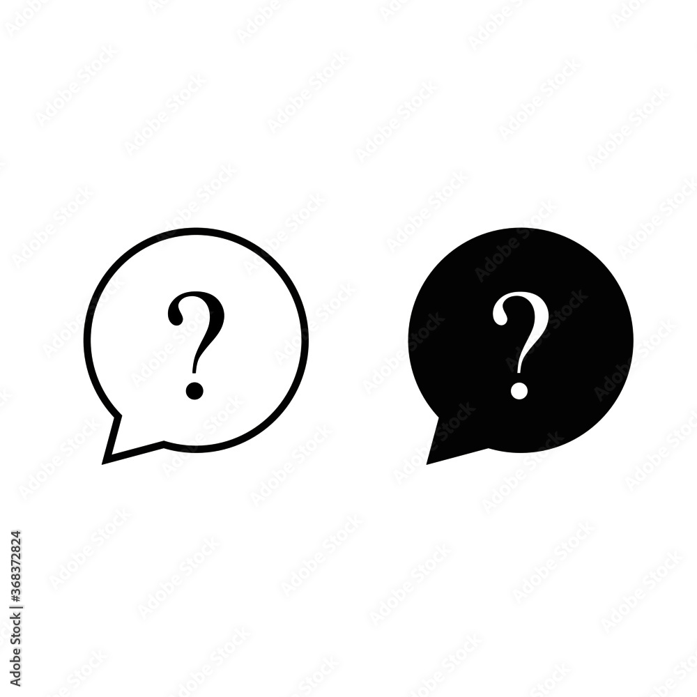 question and answer marks icon vector - illustration question and answer marks icon vector - illustration