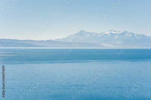 Beautiful landscape of Titicaca Lake in Bolivia