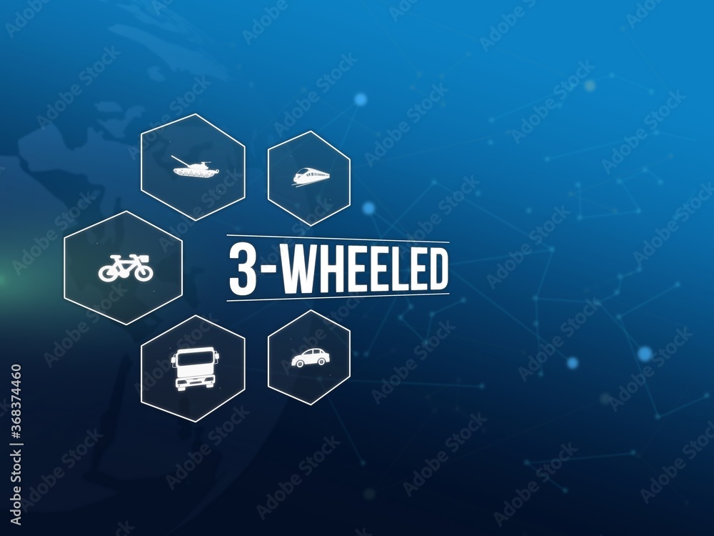 3-wheeled 3-wheeled