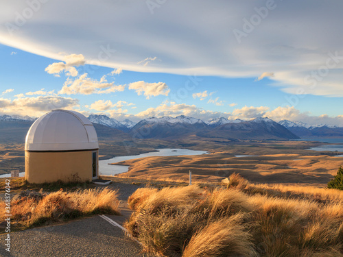 Mount John Observatory, New Zealand.