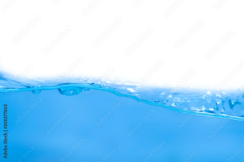 Water droplets moving in waves Water droplets moving in waves