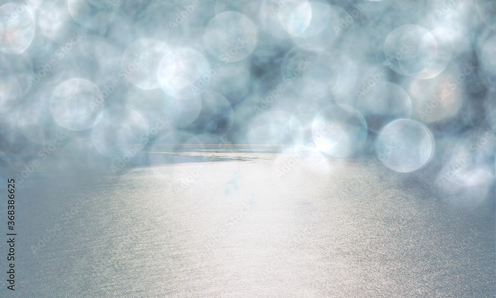 Blurred bokeh nature background with sea cost Blurred bokeh nature background with sea cost