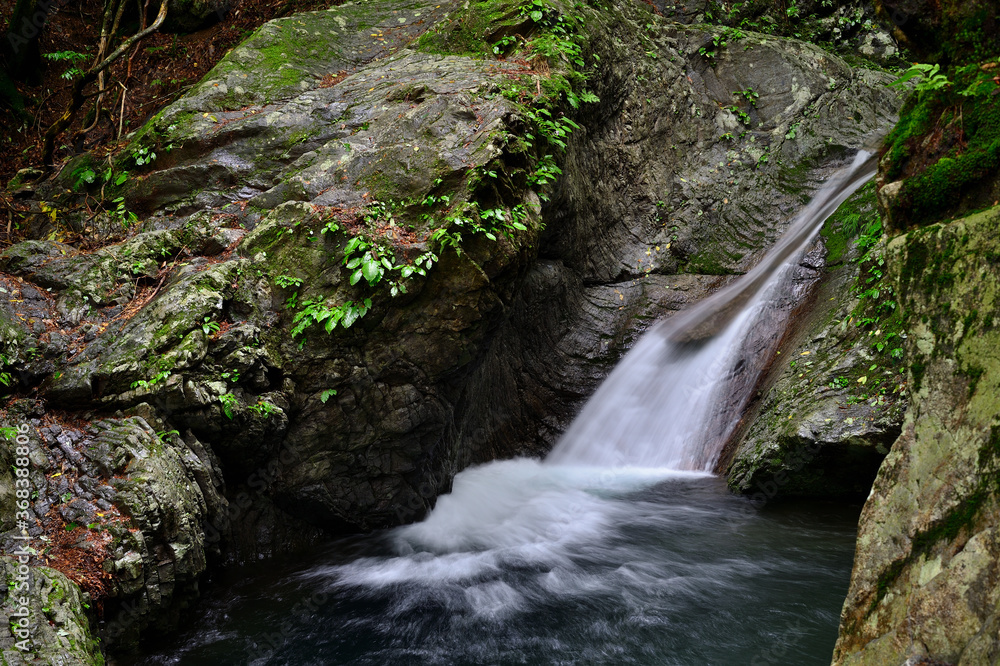 Beautiful water falls in Okutama Tokyo Japan Beautiful water falls in Okutama Tokyo Japan