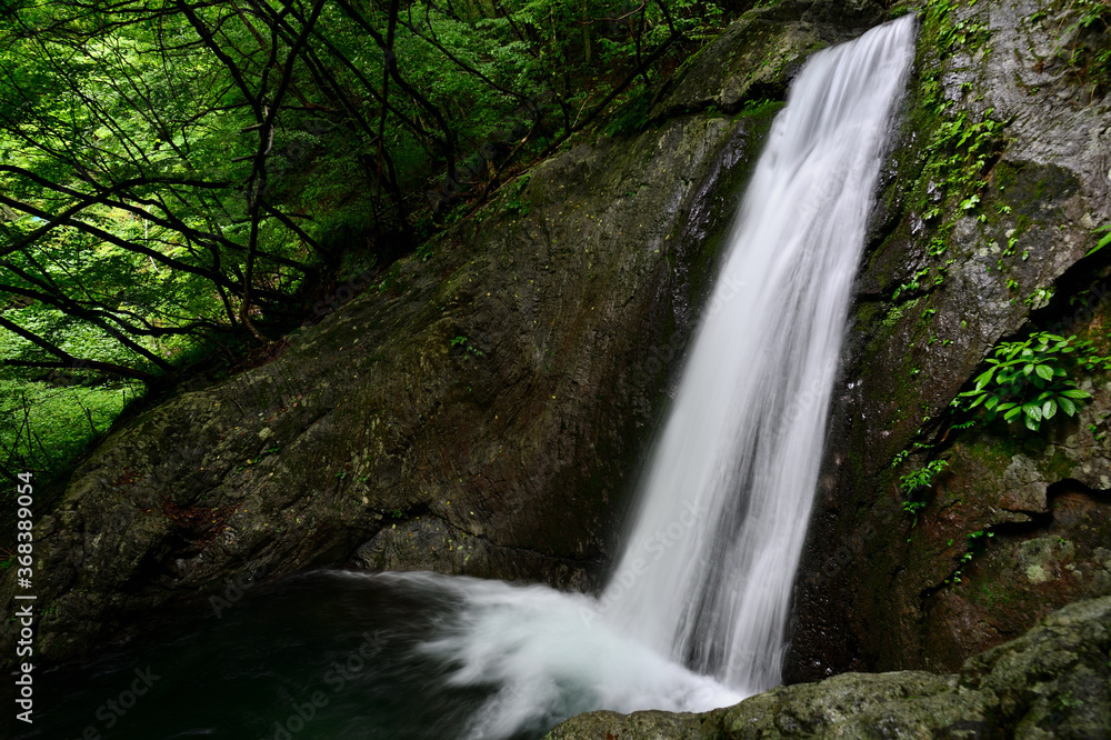 Beautiful water falls in Okutama Tokyo Japan Beautiful water falls in Okutama Tokyo Japan