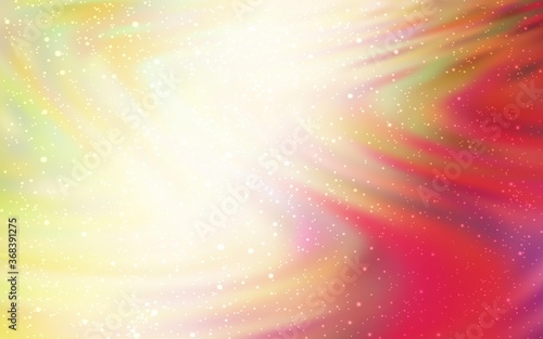 Dark Multicolor vector template with space stars. Shining colored illustration with bright astronomical stars. Best design for your ad, poster, banner.