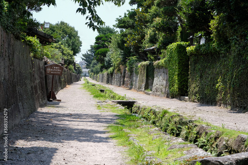 島原城の武家屋敷
