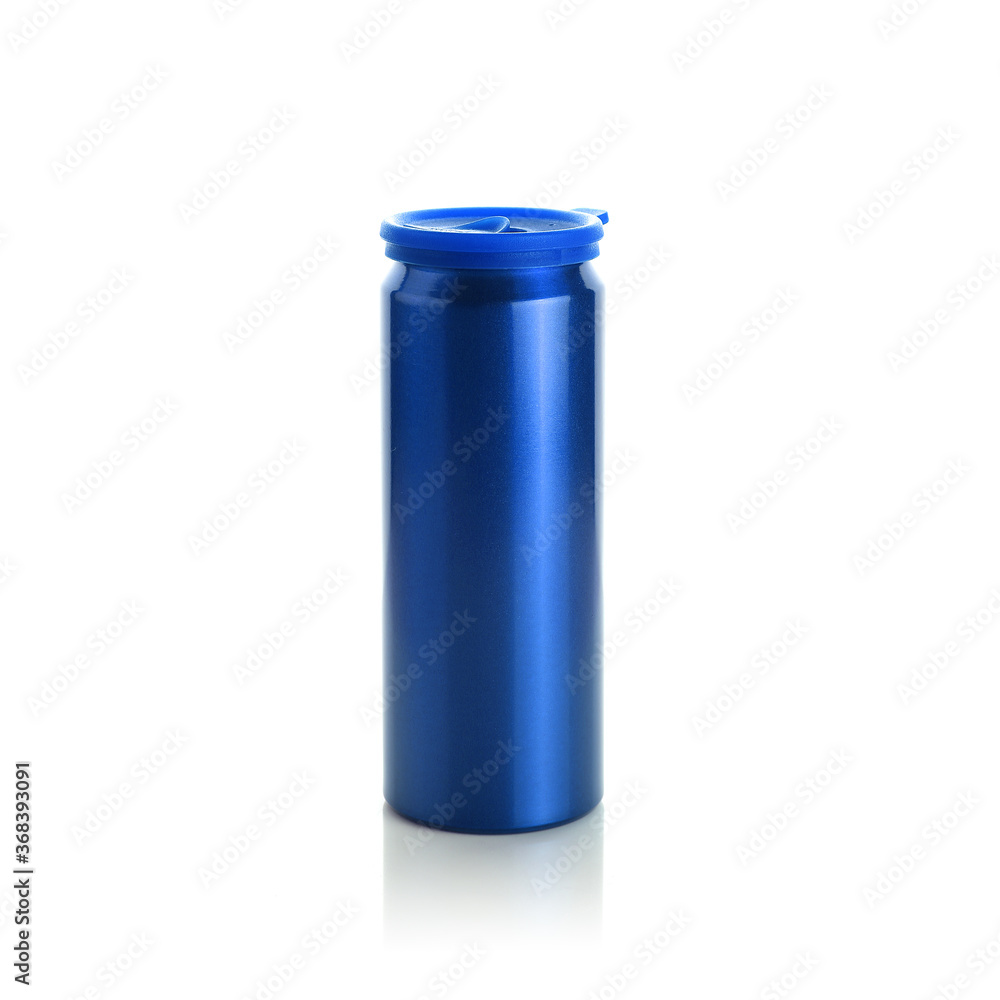 Blank Phantom Blue Stainless Steel Aluminium Metal Water Bottle With