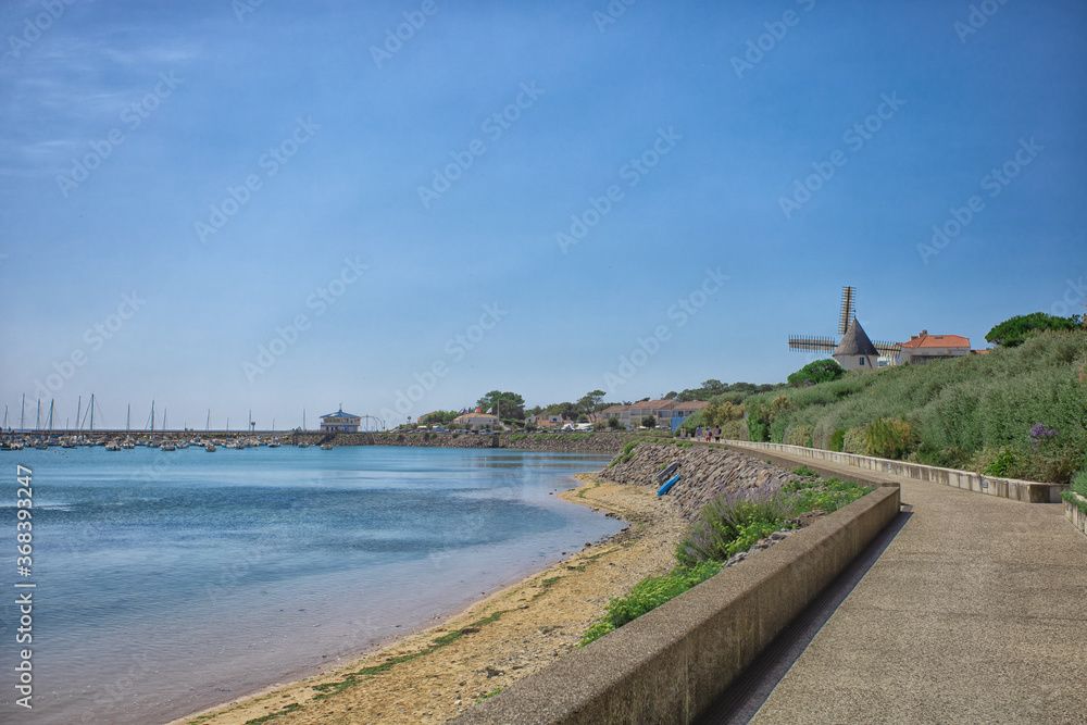 port de le ville de Jard-sur-mer en Vendée