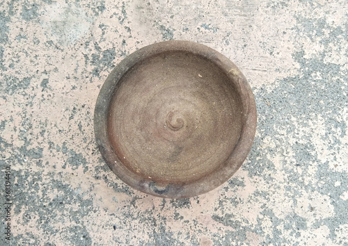 Old sand pot