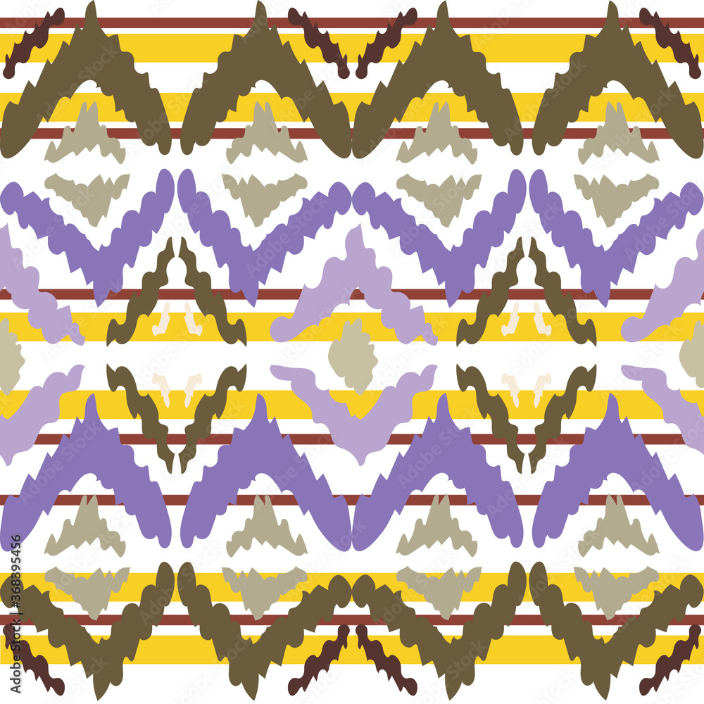 Fototapeta premium seamless pattern with funny faces