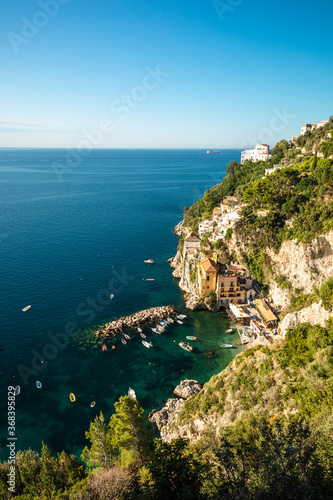 Fototapeta Naklejka Na Ścianę i Meble -  View of the Amalfi Coast, Italy, Europe