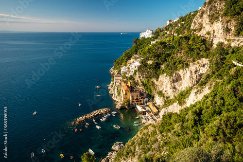 Fototapeta Naklejka Na Ścianę i Meble -  View of the Amalfi Coast, Italy, Europe