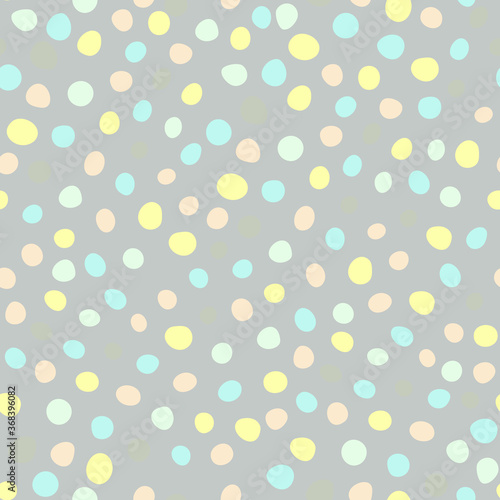 seamless polka dots pattern