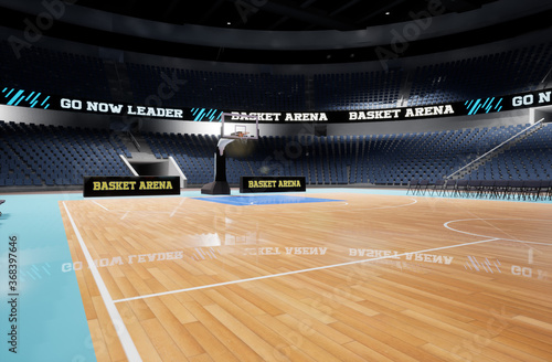 basketball arena stadium © santi_