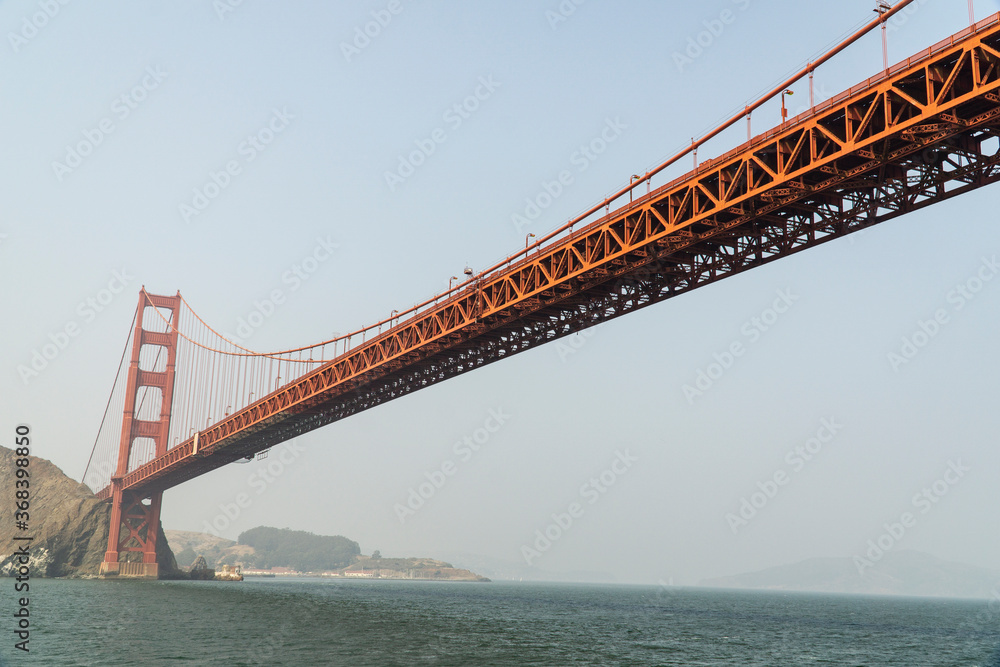 San Francisco, the bay and the Golden Gate Bridge San Francisco, the bay and the Golden Gate Bridge