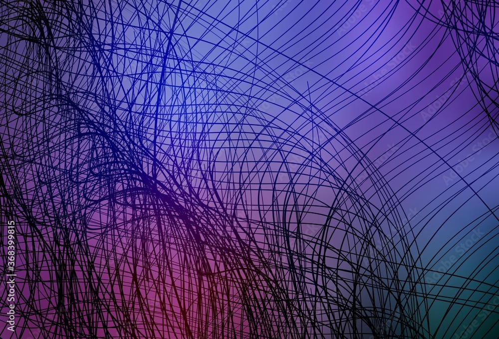 Light Purple, Pink vector texture with wry lines. Light Purple, Pink vector texture with wry lines.