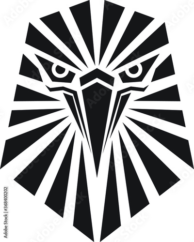 Abstract Design of Eagle Head