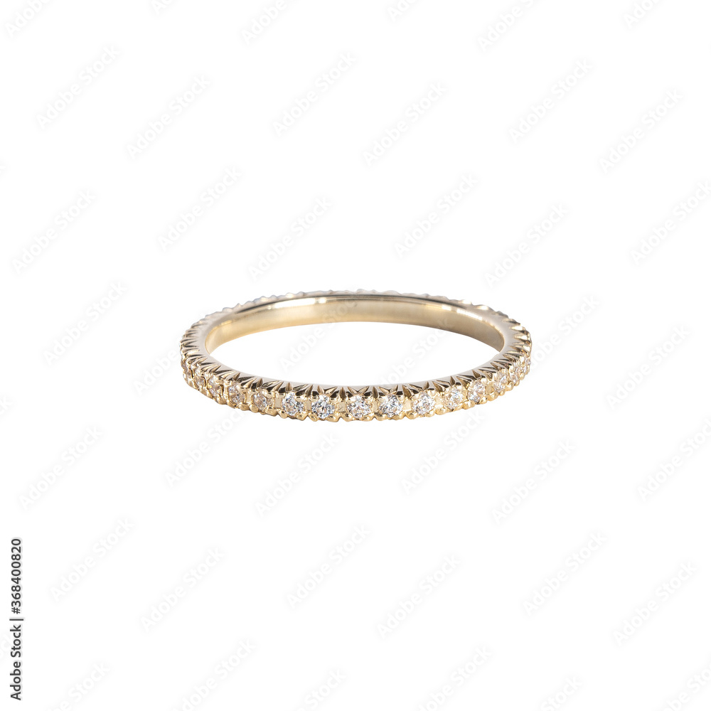 Diamonds Wedding three colors Ring group on white isolated cartier macro Diamonds Wedding three colors Ring group on white isolated cartier macro