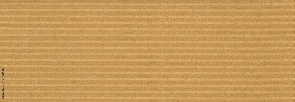Corrugated cardboard texture banner Corrugated cardboard texture banner