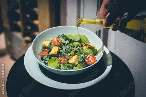 Fototapeta Naklejka Na Ścianę i Meble -  salad with vegetables
